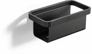 Zone Denmark RIM Duschregal hoch 11x22cm, schwarz