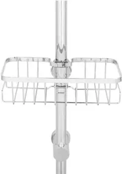 Wenko Floresta Duschstangencaddy eckig, ohne Bohren (25678100)