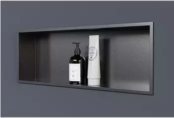 Bernstein Wandnische NT206010X Edelstahl 20x60x10cm Gunmetal (NT206010X)