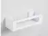 Wenko Turbo-Loc Bralia Wandablage weiß, Kunststoff ABS (25579100)