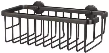tesa MOON Duschkorb selbstklebend, graphit, Metall PVD (40596-00000-00)