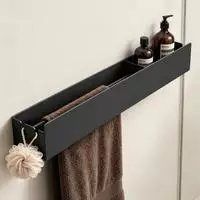 Mai & Mai Duschablage Ohne Bohren Mit Handtuchhalter, Duschregal Badezimmer...