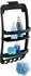 Wenko Universal Badregal 2 Ablagen 4 Haken, schwarz (26363100)