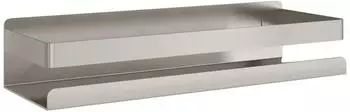 vidaXL Duschablage gebürsteter Edelstahl 304 30x10x6cm (4004905)