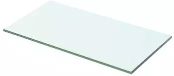 vidaXL Regalboden Glas transparent 50x20cm (243819)