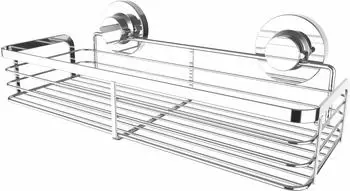 Cornat Duschkorb 3-in-1 Wandmontage, verchromt (T340274)
