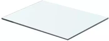 vidaXL Regalboden aus Glas, transparent, 40x25cm (243815)