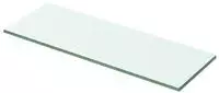 vidaXL Regalboden Glas Transparent 50x12 cm