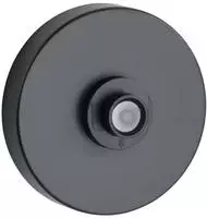 Wenko MONTAGEPLATTEN Schwarz 6x6x3 cm