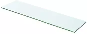 vidaXL Regalboden Glas transparent 60x12cm (243822)