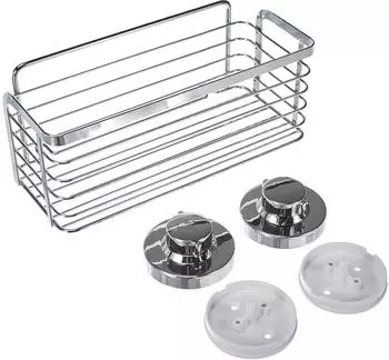 Cornat Duschkorb 3-in-1, extra gro&szlig;, verchromt (T340272)