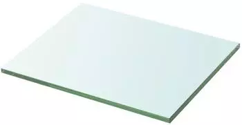 vidaXL Regalb&ouml;den 2 Stk. Glas transparent 20x20cm (3051544)
