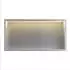 REA Wandeinbau-Regal LED 30x60cm gebürsteter Stahl (REA-08544)