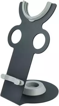 vhbw Haartrocknerhalter f&uuml;r Dyson Supersonic, magnetisch, grau (VHBW4065705767784)