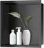 LuxusKollektion Wandnische Dusche schwarz matt 30x30x10cm Edelstahl