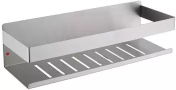 LuxusKollektion Duschablage ohne Bohren, Edelstahl gebürstetes Nickel, 30cm