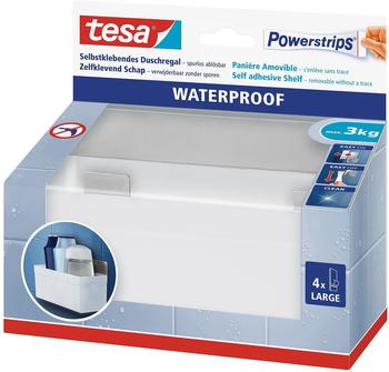 tesa Powerstrips Waterproof Regal Zoom Metall (59711)