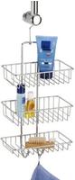 WENKO Exclusiv Duschcaddy Mod. Nivala 3 Ablagen Chrom 15888100