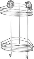 WENKO Duschregal Edelstahl, rostfrei silber
