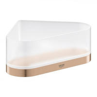 Grohe Selection Eck-Ablage 41038DL0 warm sunset geb&uuml;rstet, mit Halterung