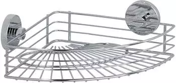 Wenko Vacuum-Loc Bari Eckduschkorb silber Wenko Vacuum-Loc Bari Eckduschkorb silber