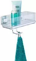 WENKO Duschablage "Vacuum-Loc Quadro" 1 Etage