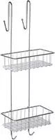 WENKO Duschcaddy Mod. Aldo 2 Etagen Edelstahl rostfrei 22213100