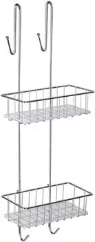 Wenko Duschcaddy Aldo Edelstahl (20 x 24,5 x 70 cm) silber Wenko Duschcaddy Aldo Edelstahl (20 x 24,5 x 70 cm) silber