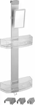 Wenko Duschcaddy Premium mit Antibeschlagspiegel (22368100)
