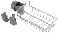 WENKO Duschablage Edelstahl Duschregal, einfach an Duschstange montierbar 83821500