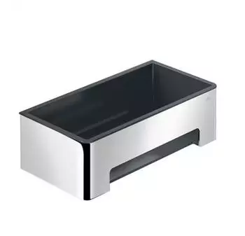 Hewi System 900 Duschkorb 220x67x115mm chrom/anthrazitgrau (900.03.00140 92)