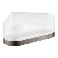 Selection Eckseifenhalter Mit Halterung, Hard Graphite (41038a00) - Grohe