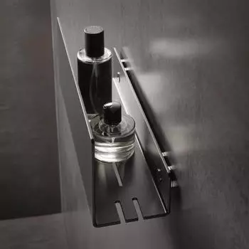 KEUCO Duschablage 320x120x90mm schwarzgrau (24952370000)