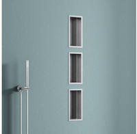 Wandnische Bad Silber 15cm X 30cm X 8,3 Cm Duschablage Befliesbar Aus Edelstahl