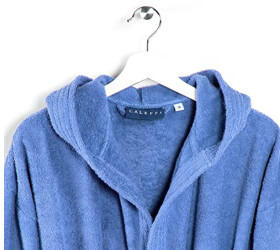 Caleffi S.p.A. Minorca bathrobe junior lavender
