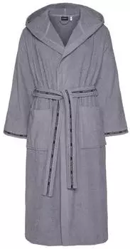 Bruno Banani Danny Herren-Bademantel grau
