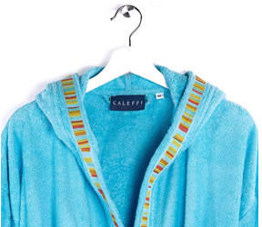 Caleffi S.p.A. Yupi junior bathrobe turquoise