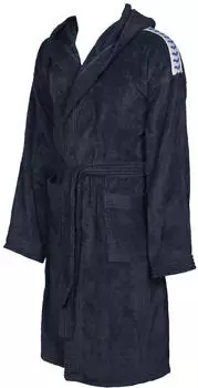 Arena Core Soft bathrobe Navy White Arena Core Soft bathrobe Navy White