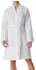 Schiesser Damen Bademantel Kimono Waffel Piqué weiß