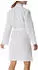 Schiesser Damen Bademantel Kimono Waffel Piqué weiß