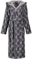 Joop! Bademantel, Grau, Textil, Grafikmuster, Gr. XS, female, Badtextilien,