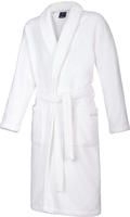 Joop! Bademantel, Wei&szlig;, Textil, Uni, Gr. 46/48, Oeko-Tex&reg; Standard 100, Handmade in