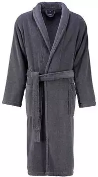 Joop! Herren-Bademantel 1651 anthrazit