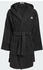Adidas Unisex Hooded Bademantel mit Kapuze schwarz
