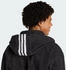 Adidas Unisex Hooded Bademantel mit Kapuze schwarz
