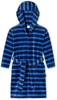 Schiesser Jungen Bademantel Original Classics (179497) Streifen dunkelblau