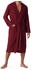 Schiesser Herren-Bademantel Fine Interlock bordeaux