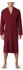 Schiesser Herren-Bademantel Fine Interlock bordeaux