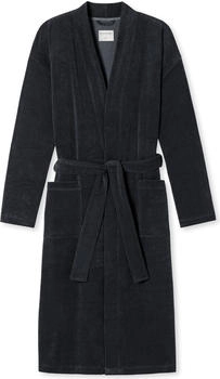 Schiesser Herren-Bademantel Terry (181536) anthrazit