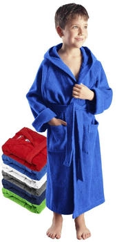 Arus Kinder-Bademantel Royalblau 140 Arus Kinder-Bademantel Royalblau 140
